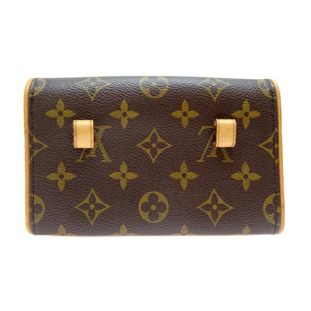 LOUIS VUITTON Brown Monogram Pochette Pouch